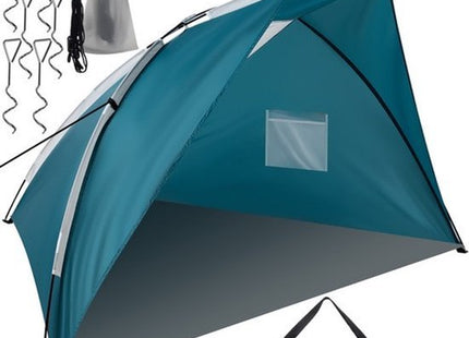 Trizand strandtent met windscherm blauw 220 x 120 x 120 cm