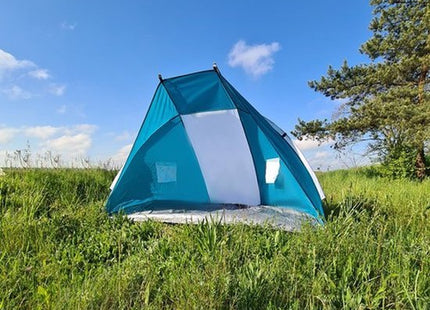 Trizand strandtent met windscherm blauw 220 x 120 x 120 cm - foto 8