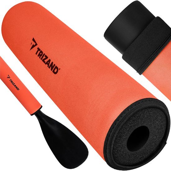 Trizand SUP peddel drijver oranje 30 cm van NBR foam