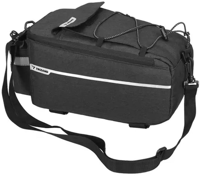Trizand - Thermische Fietstas - Met Fleshouder - 40 X 18 X 17 Cm - Verstelbare Schouderriem - MBDeals.nl