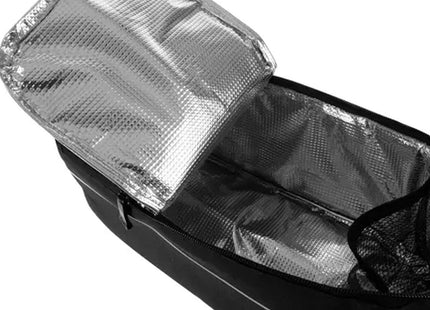 Trizand - Thermische Fietstas - Met Fleshouder - 40 X 18 X 17 Cm - Verstelbare Schouderriem - MBDeals.nl