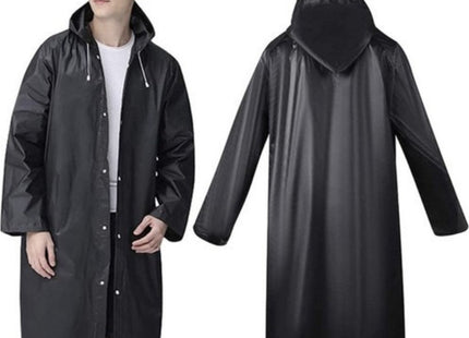 Trizand - Unisex Regenjas - One Size - Met Capuchon - Verstelbare Koordjes - MBDeals.nl