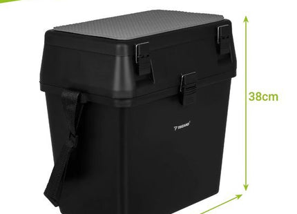 Trizand viskoffer met zitfunctie tot 140 kg zwart 38 x 34 x 21 cm - foto 9