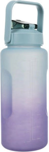 Trizand - Waterfles - 2 Liter Inhoud - 30 X 10 Cm Afmeting - Maatverdeling in Milliliters en Ounces - MBDeals.nl