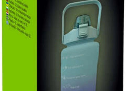 Trizand - Waterfles - 2 Liter Inhoud - 30 X 10 Cm Afmeting - Maatverdeling in Milliliters en Ounces - MBDeals.nl