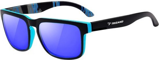 Trizand – Zonnebril – Gepolariseerd – UV 400 – Uniseks – Blauw - MBDeals.nl