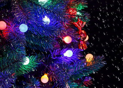 Tuinverlichting op zonne-energie, lichtsnoer 4,5 m met 20 veelkleurige leds - foto 3