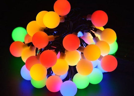 Tuinverlichting op zonne-energie, lichtsnoer 4,5 m met 20 veelkleurige leds - foto 2