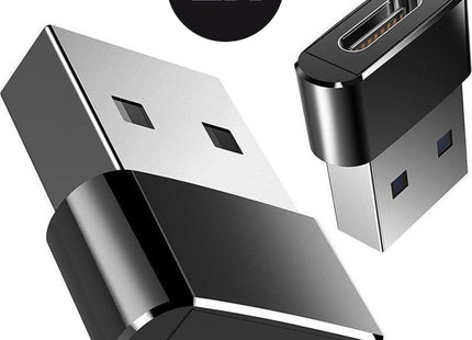 USB C naar USB Adapter - Set van 2 - USB 3.1 to USB C HUB - 480 Mbps Overdrachtsnelheid - MBDeals.nl