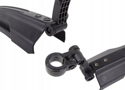 VERK GROUP – Fiets Spatbordenset – Voor - en Achterwiel – Geschikt voor Wielmaat 24 - 28 – 30 cm Voorzijde – 39 cm Achterzijde - MBDeals.nl