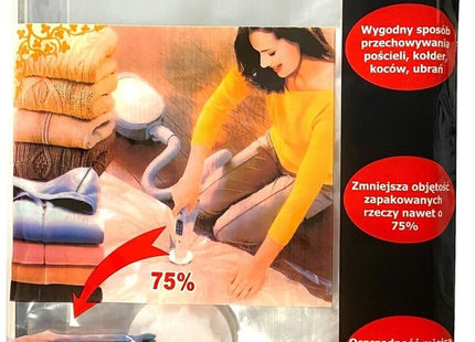 VERK GROUP - Vacuumzakken - Bespaart 75% Ruimte - Herbruikbaar - Bescherming Tegen Stof, Vocht en Motten - MBDeals.nl