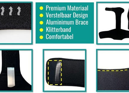 VERK GROUP - Vingerspalk - One Size - Geschikt voor Alle Vingers - Braceondersteuning - MBDeals.nl