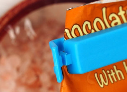 Vilde afsluitclips set van 32 in 4 maten, zaksluiters in 5 kleuren - MBDeals.nl