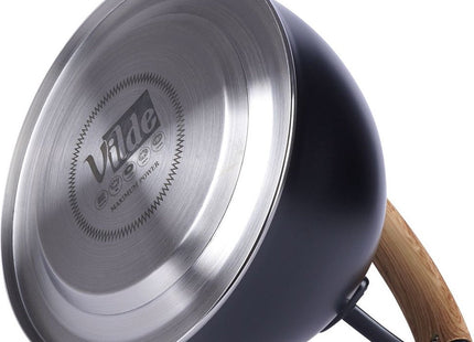 Vilde - Fluitketel - 2,5L Inhoud - Geschikt voor Alle Kookplaten - Inclusief Kantelbare Fluit - MBDeals.nl
