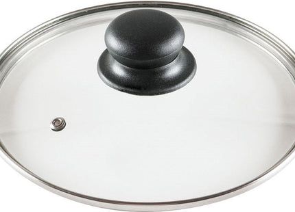 Vilde - Pan Deksel - Glas - 20cm Diameter - Bestand Tegen +200°C Hitte - MBDeals.nl