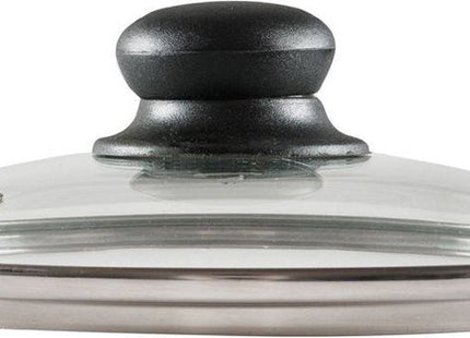 Vilde - Pan Deksel - Glas - 20cm Diameter - Bestand Tegen +200°C Hitte - MBDeals.nl