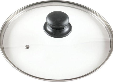 Vilde pannendeksel 24 cm van glas met stoomopening en roestvrijstalen rand - foto 8