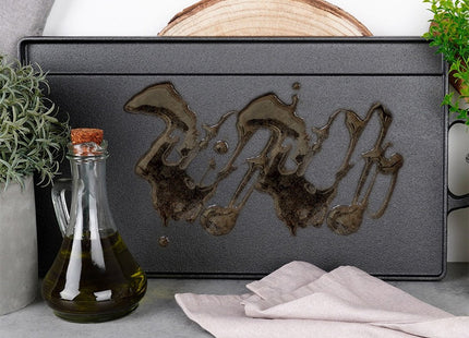 Vilde - Tweezijdige Grilplaat - Geschikt voor Grill, Oven en Fornuis - Eén Vlakke Zijde - Duurzaam Ontwerp - MBDeals.nl