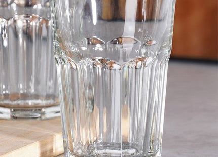 Vilde waterglas 360 ml set van 6 heldere vaatwasserbestendige glazen - MBDeals.nl