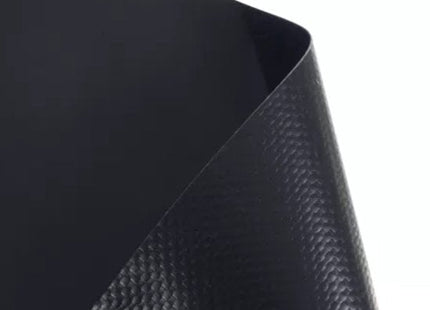 Vlechtband hekwerk antraciet 19 cm x 35 m inclusief 25 klemmen - MBDeals.nl