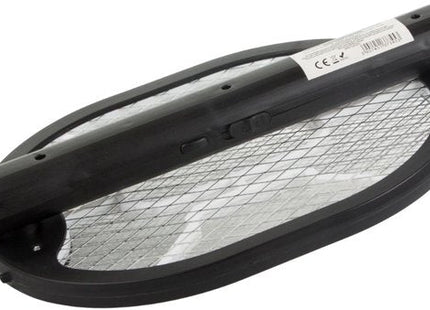 Vliegenmepper elektrisch oplaadbaar met UV-lamp en standaard, USB-C, zwart - MBDeals.nl