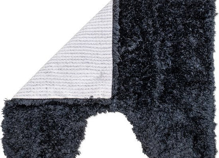 Wicotex - Toiletmat - 50 X 60 Cm - Antislip Onderkant - Zwart - MBDeals.nl