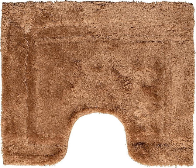 Wicotex - Toiletmat - Antislip Onderkant - Bruin - 50 X 60cm - MBDeals.nl