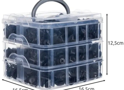 Xtrobb - Auto Clips Set - 620 Stuks - Universeel - Met Verwijdertools - MBDeals.nl