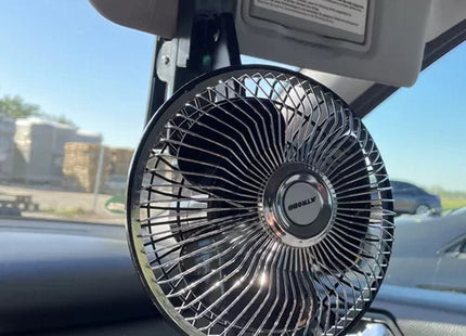 XTROBB - Autoventilator - Verstelbare Kantelhoek - Twee Snelheidsstanden - 12V Voedingsspanning - MBDeals.nl