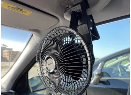 XTROBB - Autoventilator - Verstelbare Kantelhoek - Twee Snelheidsstanden - 12V Voedingsspanning - MBDeals.nl