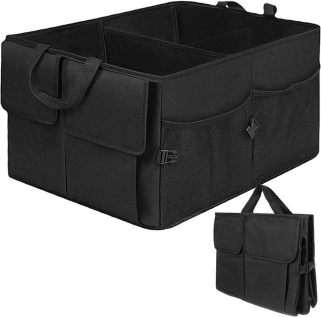 XTROBB - Kofferbak Organizer - Eenvoudig Opvouwbaar en Uitklapbaar - 25,5x37x26 - 52 Cm - Met Draaghandvaten - MBDeals.nl