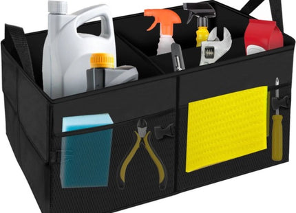 XTROBB - Kofferbak Organizer - Eenvoudig Opvouwbaar en Uitklapbaar - 25,5x37x26 - 52 Cm - Met Draaghandvaten - MBDeals.nl