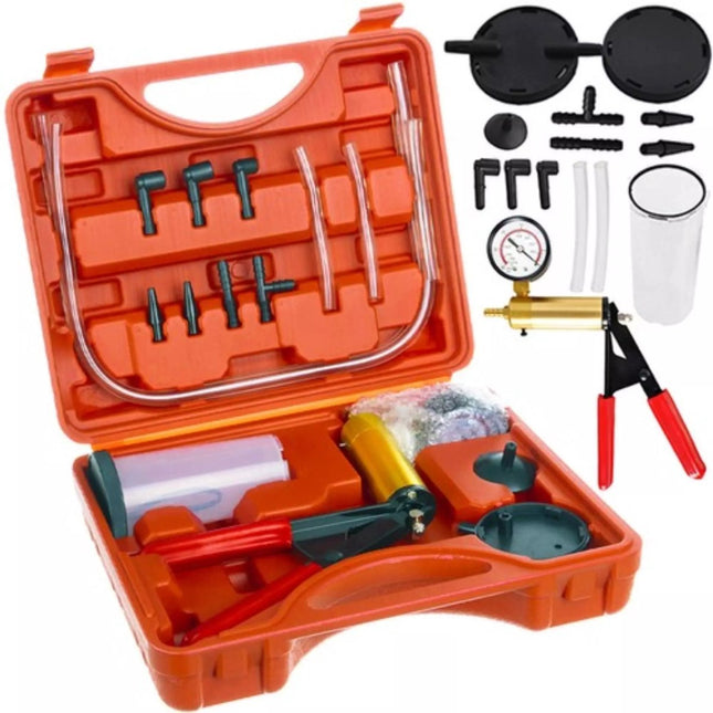 XTROBB - Vacuümdrukpomp - Geschikt voor Diesel - en Benzinemotoren - Complete Set - Afmetingen 25.5 X 8 X 21 Cm - MBDeals.nl