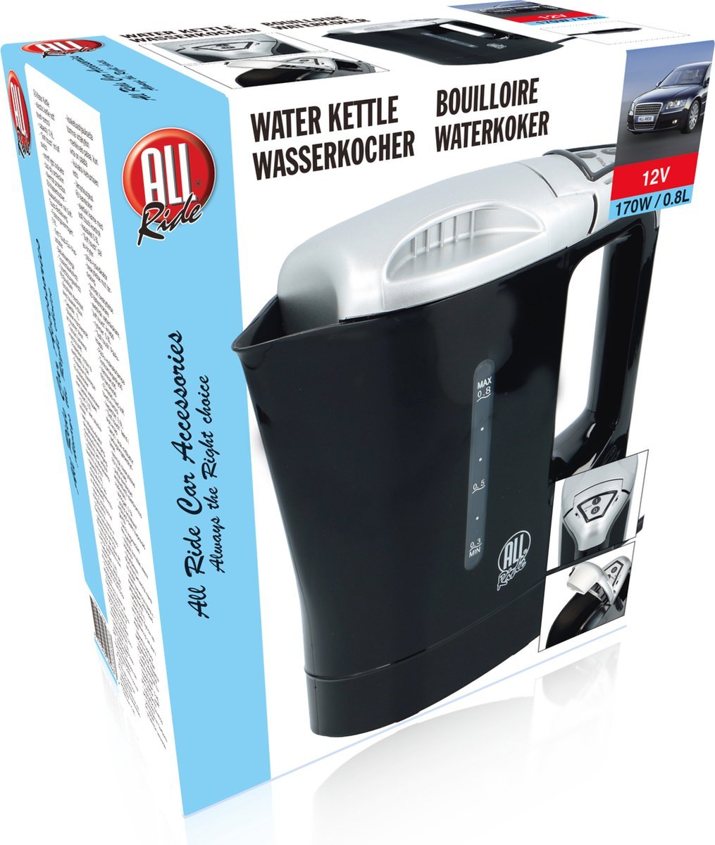 Waterkoker 12 volt 0,8l 150w Wit - 12Volt - Waterkokers - Koelen, koken en keuken - Accessoires Waterkoker 12 volt 0,8l 150w Wit - 12Volt - Waterkokers - Koelen, koken en keuken - Accessoires