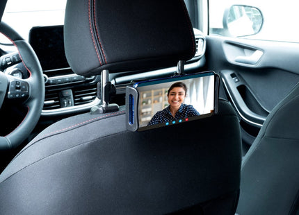 All Ride - Tablet - en Telefoonhouder - Auto - Hoofdsteun Montage - Universele Autohouder - 360 Graden Roteren - MBDeals.nl