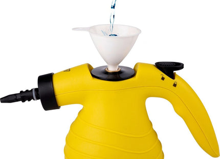 Alpina - Stoomreiniger - Handstoomreiniger - Compact & Draagbaar - Doodt Bacteriën - met 10 Accessoires - 1050 Watt - MBDeals.nl