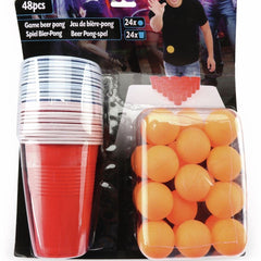 Beer Pong Starterset - 48 delig - MBDeals.nl