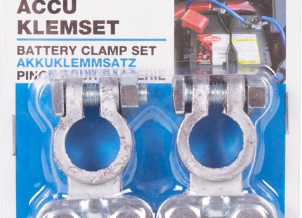Benson - Accuklem Min pool (-) en Plus pool (+) Set - 2 stuks - MBDeals.nl