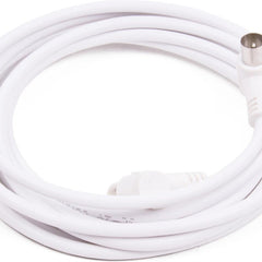 Benson - Coax Kabel - Haakse Stekkers - 3 meter - MBDeals.nl