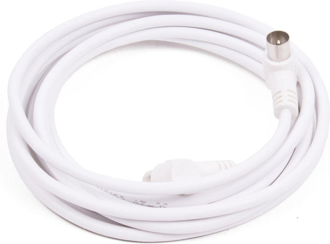 Benson - Coax Kabel - Haakse Stekkers - 3 meter - MBDeals.nl