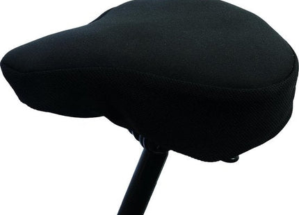 Dunlop - Fietszadelhoes - Hoes voor Fietszadel - Zadelcover - Fietsen zonder Zadelpijn - Gelzadel - Beschermt Zadel - 24 x 27 CM - Zwart - MBDeals.nl
