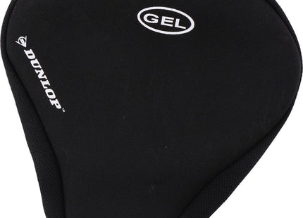 Dunlop - Fietszadelhoes - Hoes voor Fietszadel - Zadelcover - Fietsen zonder Zadelpijn - Gelzadel - Beschermt Zadel - 24 x 27 CM - Zwart - MBDeals.nl