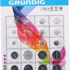 Grundig - Batterijen Knoopcel Alkaline/lithium 20 Stuks - MBDeals.nl