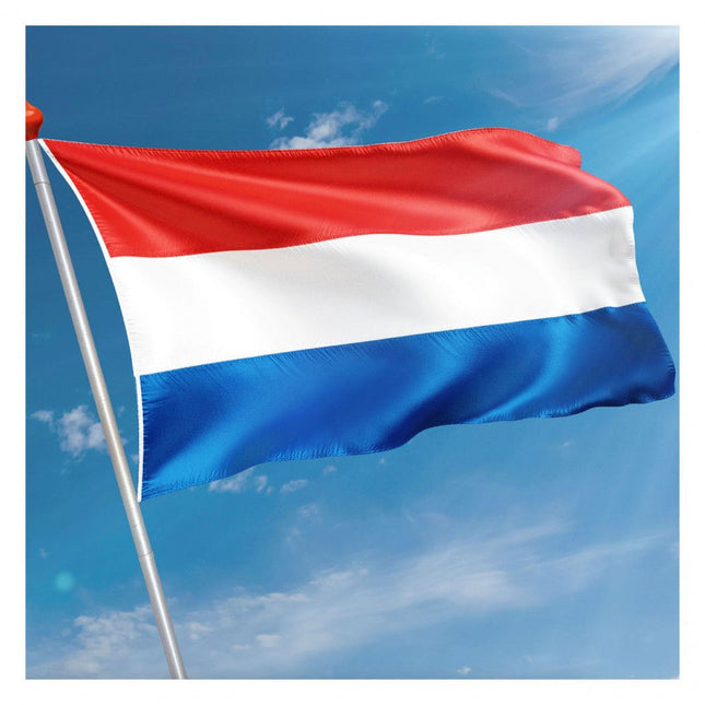 Nederlands Vlag 60 X 90 Cm Rood/wit/blauw - MBDeals.nl