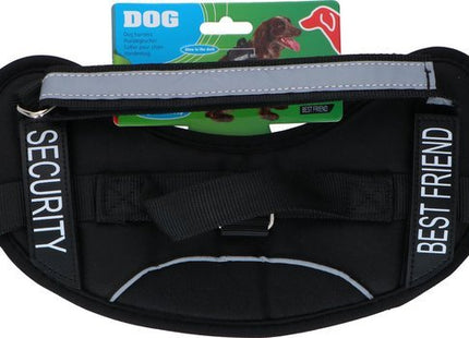 Pet Treatment Hondentuig - Hondenharnas - Small - Voor Kleine Honden - Verstelbaar: 38-50 cm - Reflecterend - Zwart - MBDeals.nl
