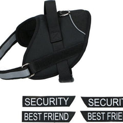Pet Treatment hondentuig small, reflecterend zwart (38-50 cm)