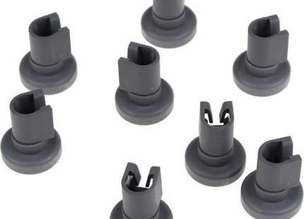Stegger - Vaatwasser Wieltjes - Bovenkorf 24mm - Geschikt voor AEG IKEA Zanussi Pelgrim 50286967000 -50278101006 - 8 stuks - MBDeals.nl